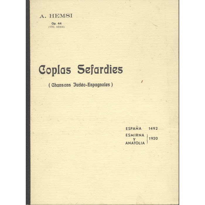 Coplas Sefardies (8eme serie)