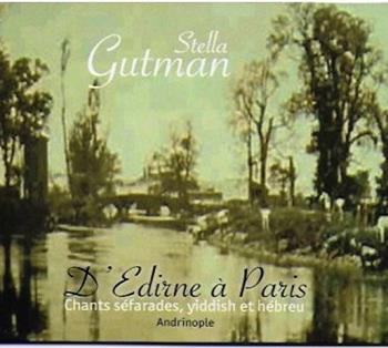 COUV CD Stella Gutman - D'Edirne à Paris