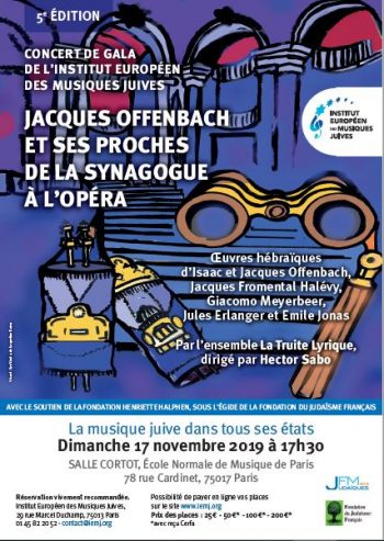 Affiche concert gala IEMJ 2019