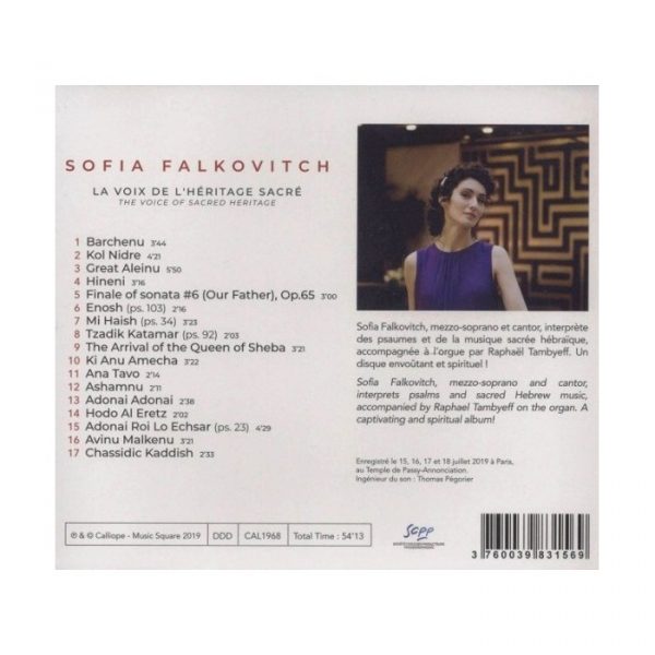 Sofia Falkovitch - La voix de l’Héritage Sacré