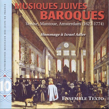 COUC CD PMJF 10 - Musiques Juives baroques