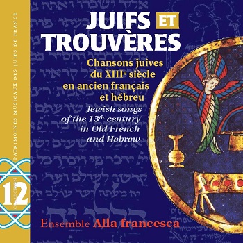 COUV CD PMJF 12 - Juifs et Trouvères